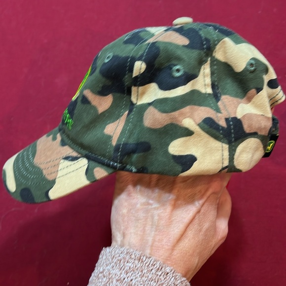 John Deere CAMOUFLAGE HAT toddler KIDS cap cotton farmer hunter boys kids cap - Picture 7 of 12